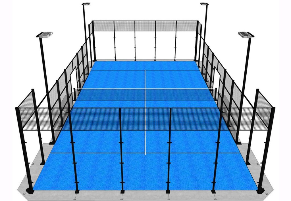 Construire un terrain de Padel